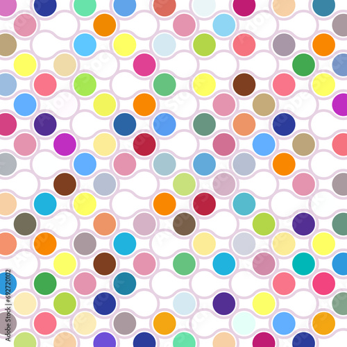 Colorful Circle Patterns