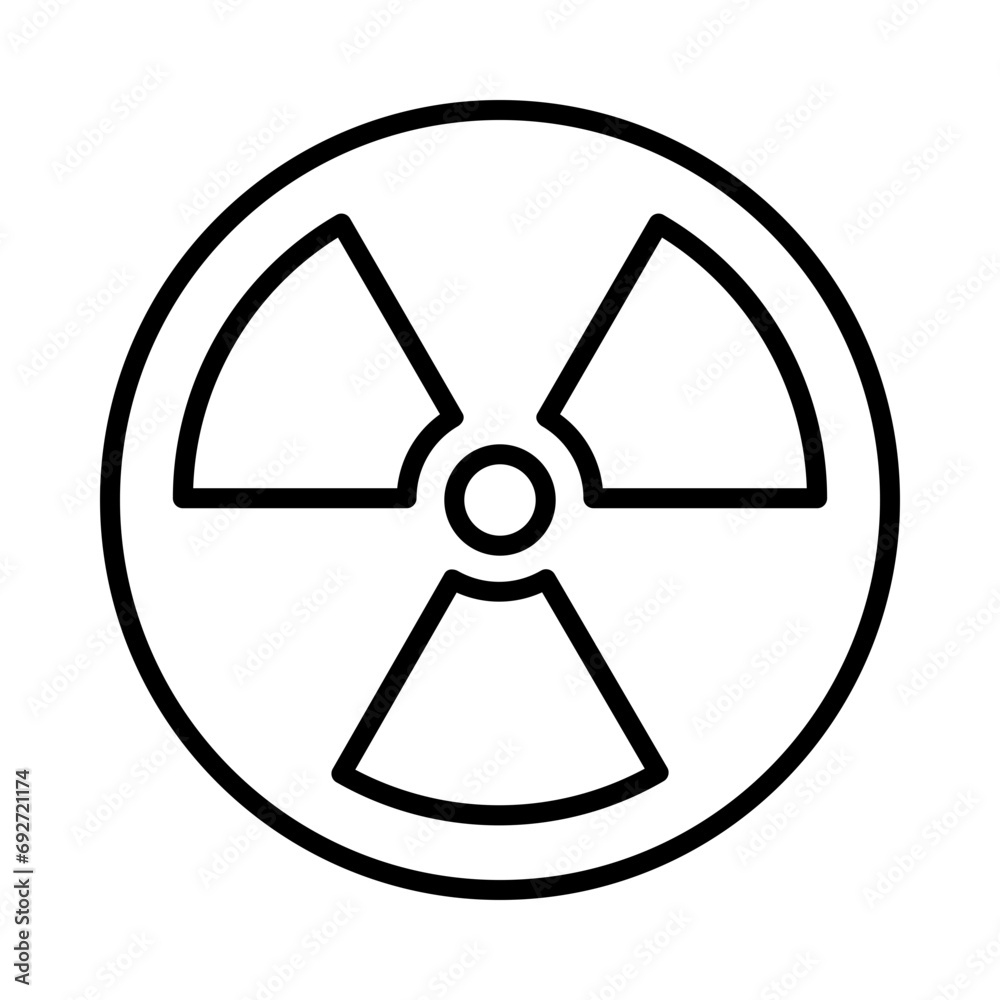 Nuclear icon. Renewable energy icon