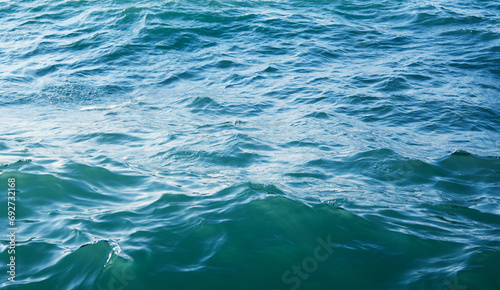 Canvas Print Blue sea water background texture