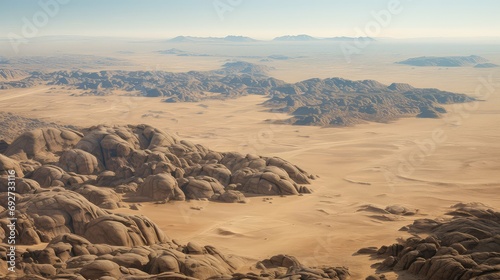 cacti rock desert landscape illustration canyon dunes, erosion geology, gorge heat cacti rock desert landscape