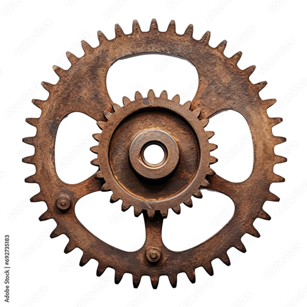 Rusty old cog wheel rusty gear isolated on transparent backgorund. Rusty old cog wheel rusty gear isolated on transparent backgorund.