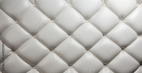 white quilting texture in a close up © olegganko