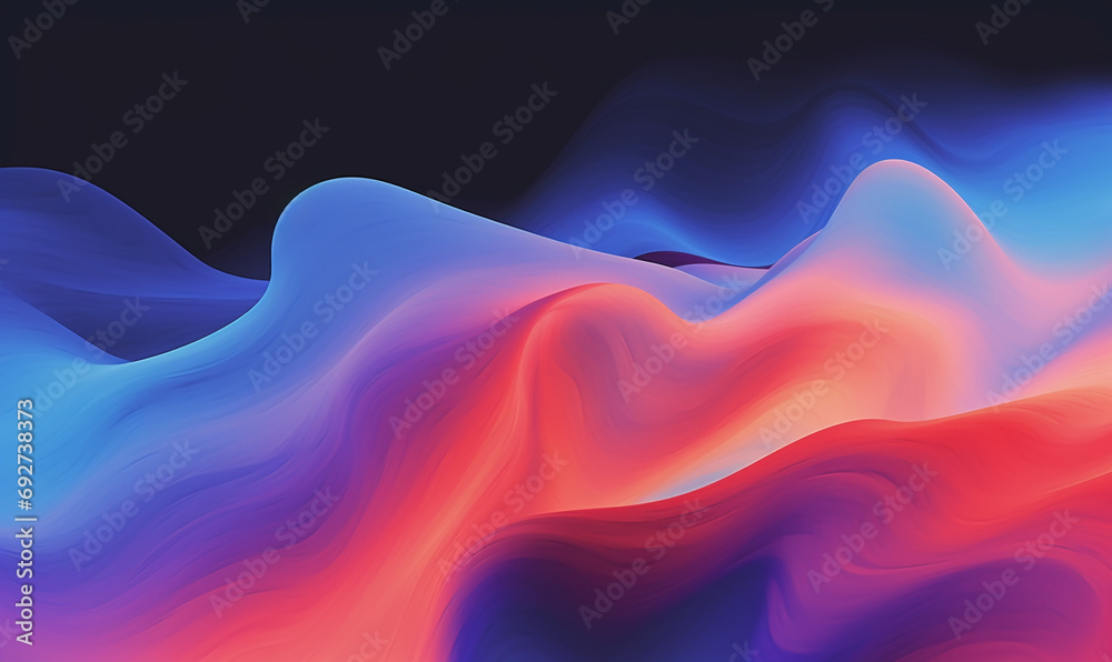 Beautiful color gradient background. AI generative Beautiful color gradient background. AI generative