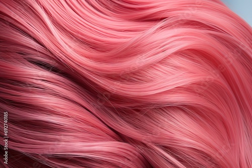 hair pink colored view Close colours background colourful nobody coloured beauty healthy care style fashion coiffure coloration styling studio shot no