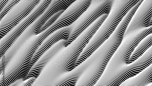 Point wave noise texture. Abstract dot background. Technological cyberspace background.