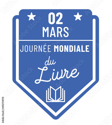 Journée mondiale du livre le 2 mars 