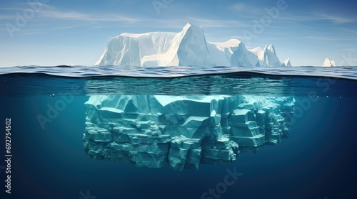 frozen tabular icebergs landscape illustration beauty pristine, blue nature, environment climate frozen tabular icebergs landscape
