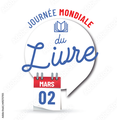 Journée mondiale du livre le 2 mars 