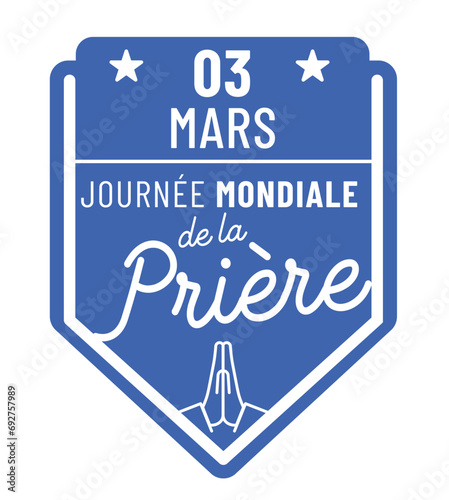 Journée mondiale de la prière le 3 mars