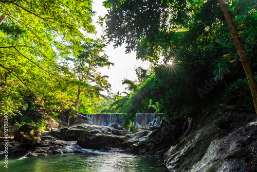 Ka Ang Water Fall small size waterfall ,Nakhon Nayok,Thailand