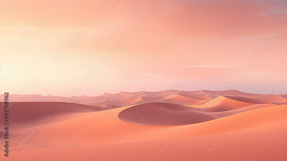 dunes sand desert landscape illustration arid heat, oasis mirage, nomad wilderness dunes sand desert landscape