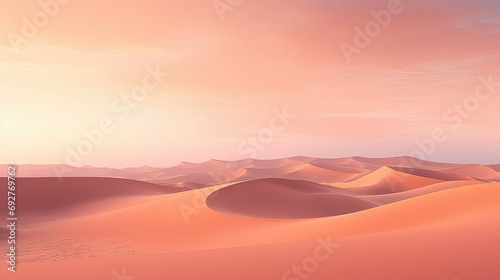dunes sand desert landscape illustration arid heat  oasis mirage  nomad wilderness dunes sand desert landscape