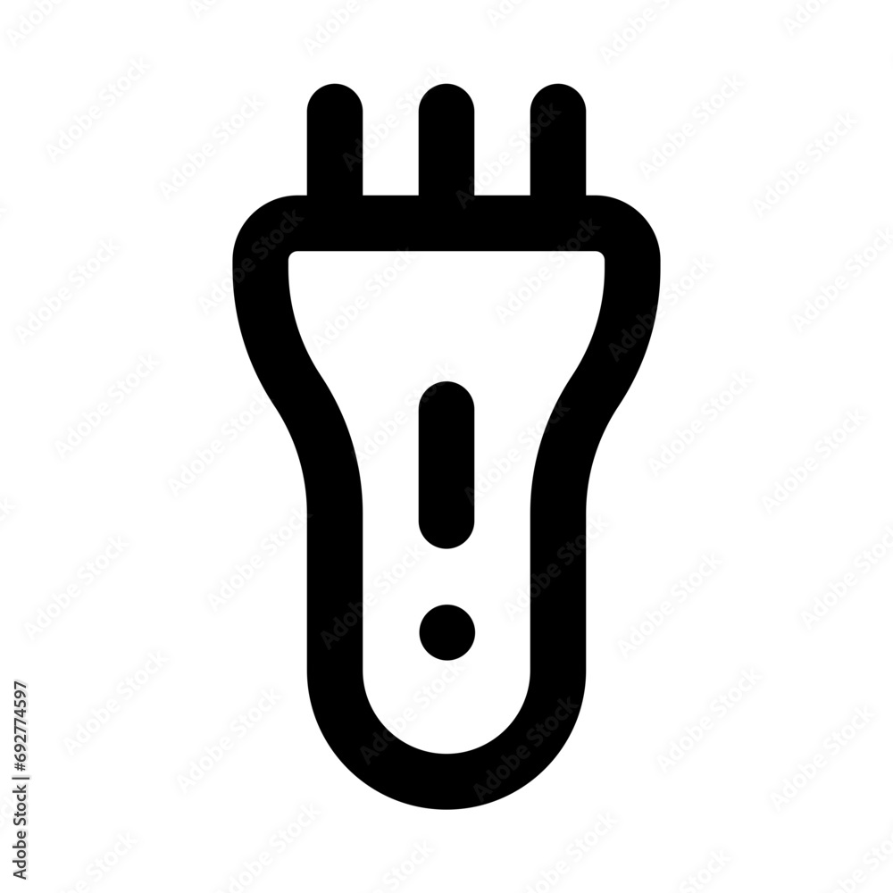 Obraz premium Trimmer Line UI Icon