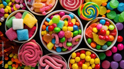 lollipop unhealthy candy food illustration caramel marshmallow, gummy nougat, licorice fudge lollipop unhealthy candy food photo