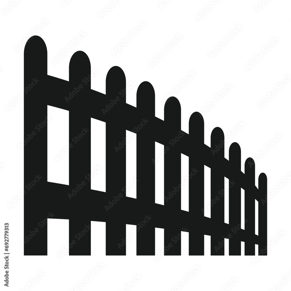 fence icon vector fence icon vector