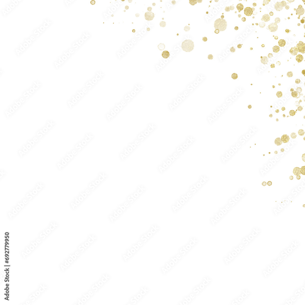 Gold glitter Border frame Gold glitter Border frame