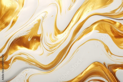 texture gold white marble fluid illustration pattern