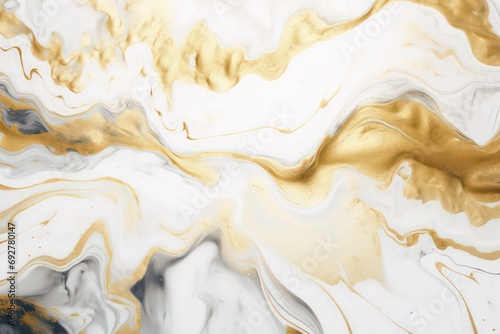 texture gold white marble fluid illustration pattern
