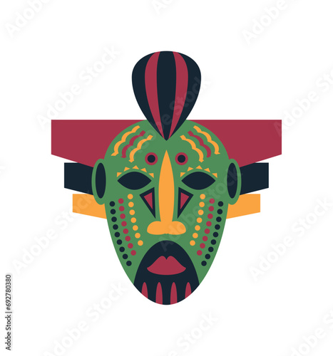 nigerian mask wood