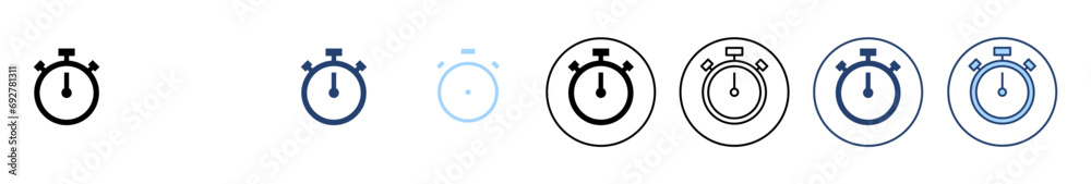Stopwatch icon vector. Timer sign and symbol. Countdown icon. Period of time Stopwatch icon vector. Timer sign and symbol. Countdown icon. Period of time