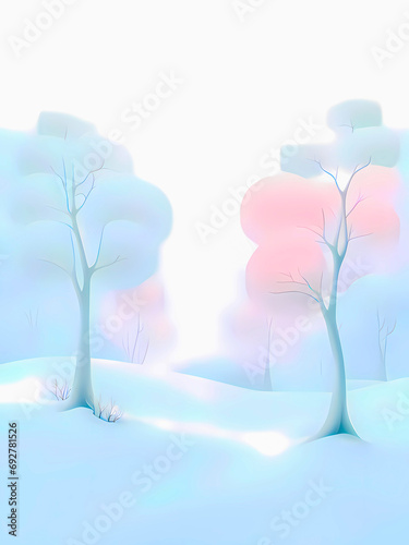 Minimalism abstract landscape 5.
Minimalism abstract art: landscape in soft colors. AI-generated digital illustration.