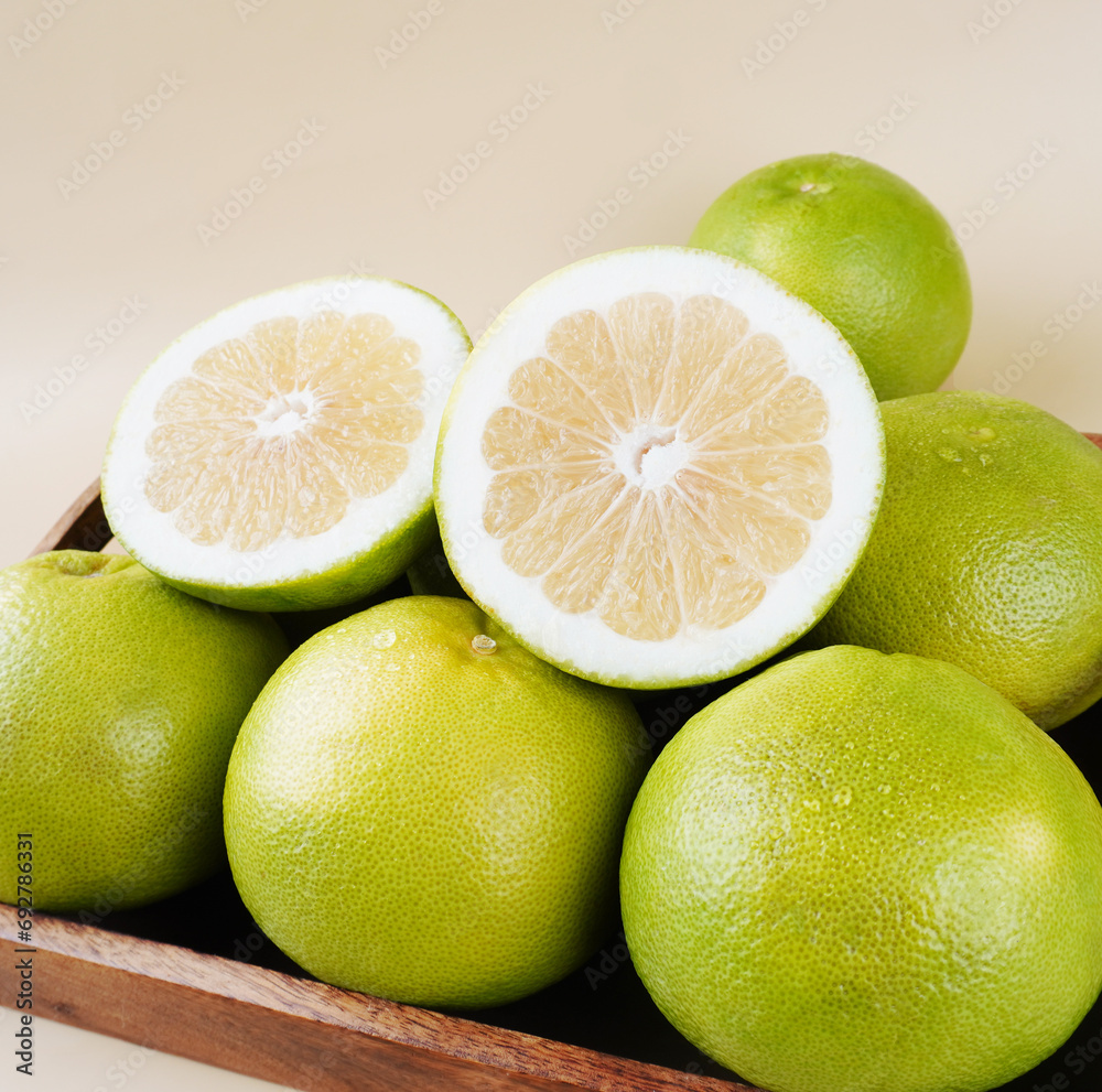Mediterranean fresh green grapefruit Mediterranean fresh green grapefruit