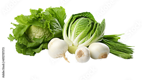 Vegetable on isolate white