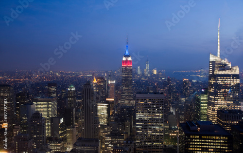 New York City at Night - Empire State Building © Jack Aiello