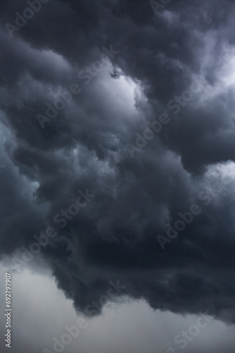 Dark storm clouds in Ohio 