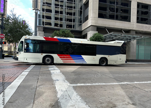 Metro bus in Houston 