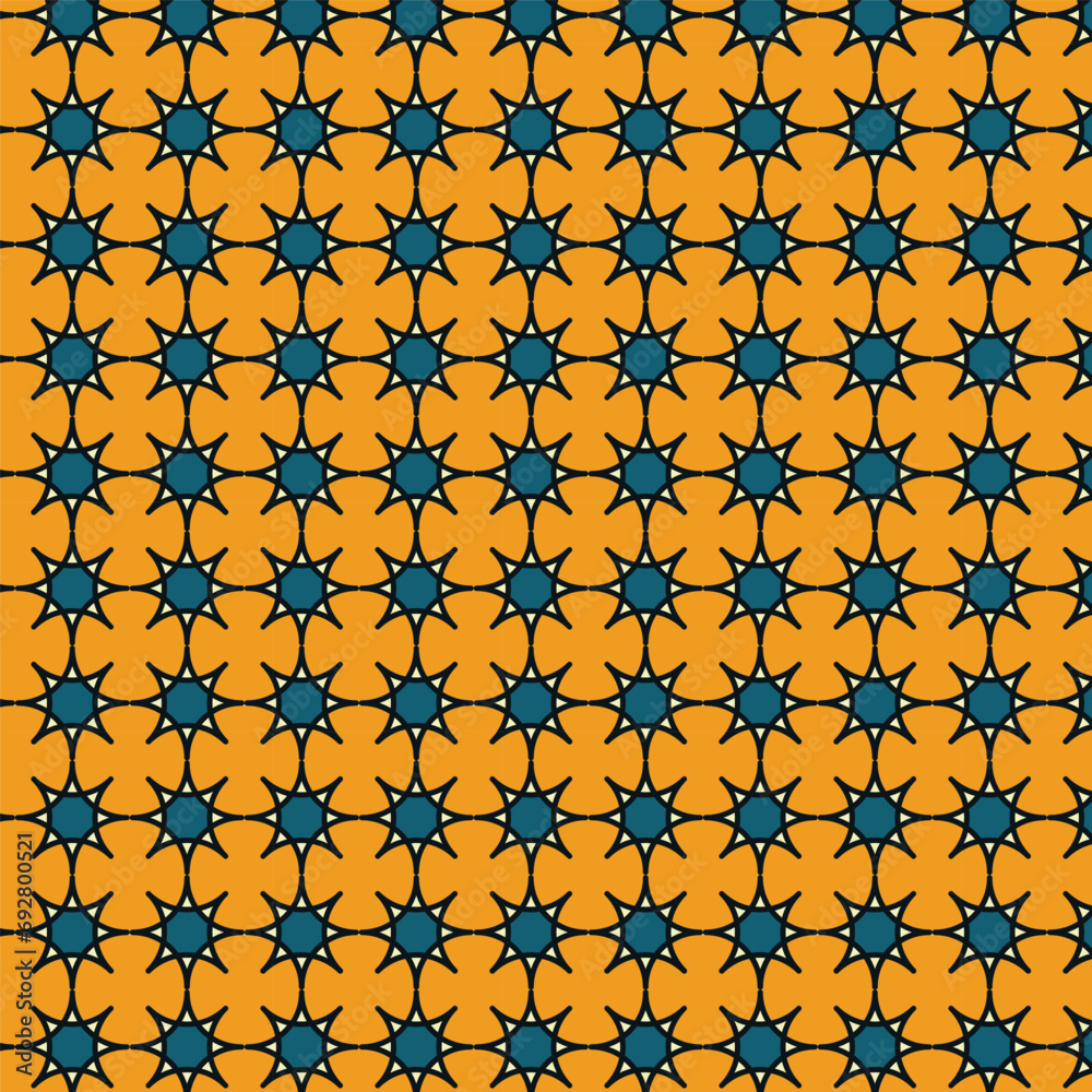 Flower pattern with dark and light background. simple pattern design
