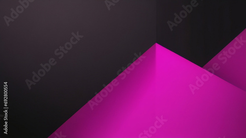 Hintergrund abstrakt rosa und schwarz dunkel sind hell mit dem Farbverlauf ist die Oberfläche mit Vorlagen Metallstruktur weiche Linien Tech-Design-Muster grafischer diagonaler Neonhintergrund. photo