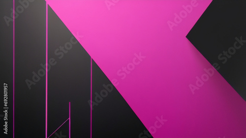 Fesselnder digitaler Hintergrund mit abstrakten Linien in Neonviolett und Grau, der ein optisch auffälliges und futuristisches Design schafft, das lebendige Farben mit einer modernen Ästhetik verbinde photo