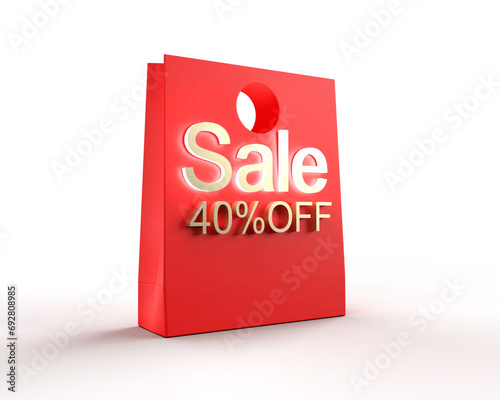 Sales Bag with 40% Discount