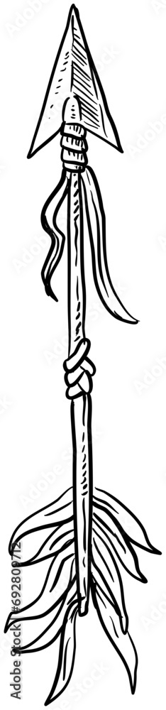 Obraz premium arrows handdrawn illustration