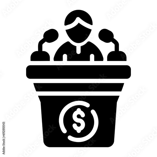 political Solid icon