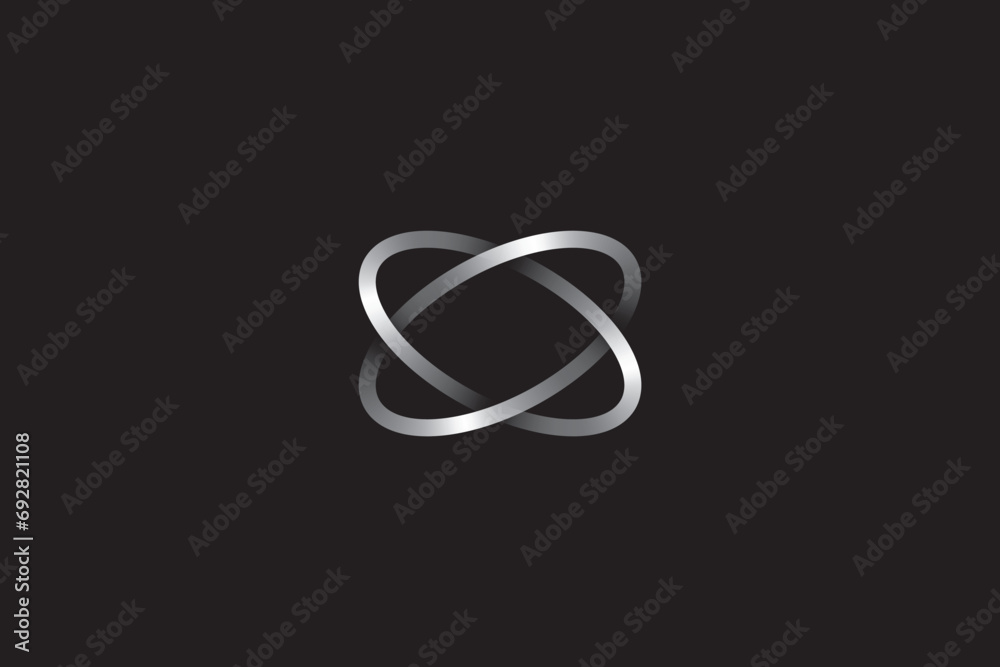 X science logo design icon vector template X science logo design icon vector template