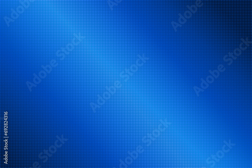 Abstract Vector gradient halftone dot textured on blue color background, monochrome. For business wallpaper banner card greeting invitation photo