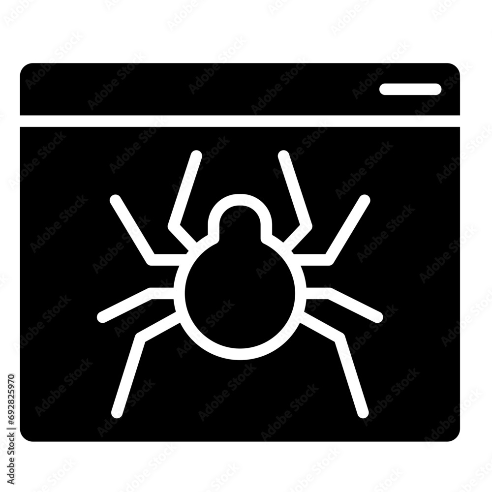 Dark Web Crawler icon line vector illustration Dark Web Crawler icon line vector illustration