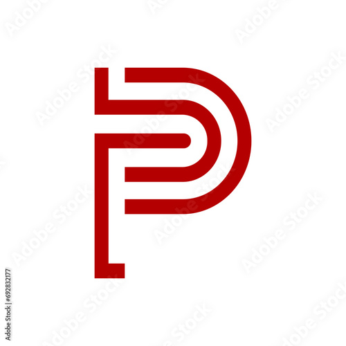 Free Download Monogram P design vector logo. Monogram initial letter mark P logo design. Monogram design vector logo. Monogram initial letter mark P logo design. Simple P monogram. Monogram P design logo - GFXLoad