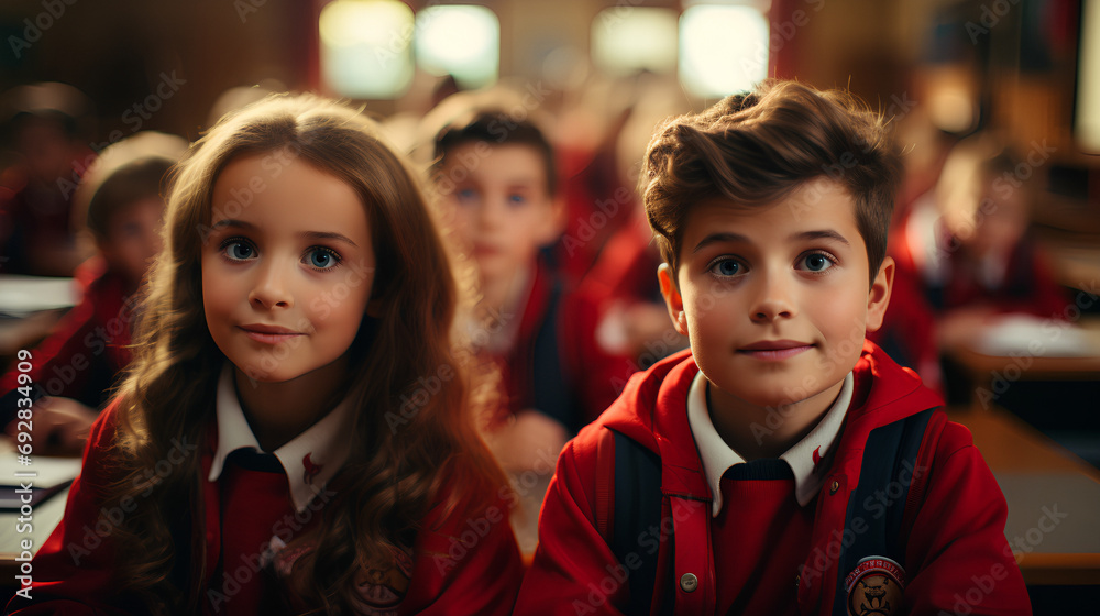 Private school - quirky and eccentric charm -uniforms - classroom - school desk - children - happy - learning - lesson plan - education - elementary school - teaching Private school - quirky and eccentric charm -uniforms - classroom - school desk - children - happy - learning - lesson plan - education - elementary school - teaching