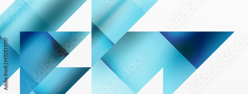 Captivating vector abstraction. Triangles interlock in mesmerizing dance, crafting dynamic geometric backdrop. Fusion of shapes and angles creates artful symphony of modern design