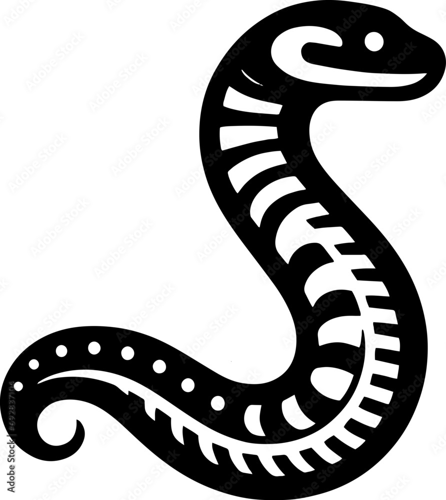 Fototapeta premium Palaeophis icon 7