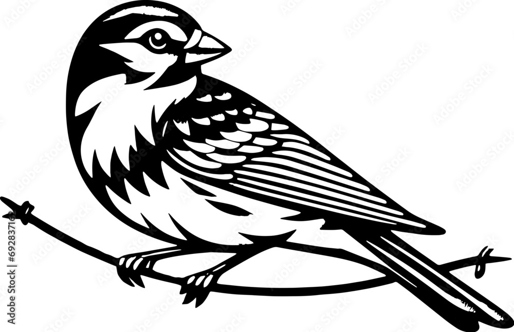 Obraz premium Painted Bunting icon 4