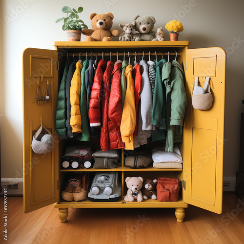 Active Wear for Young Ones - Purposefully Maintained Armoire