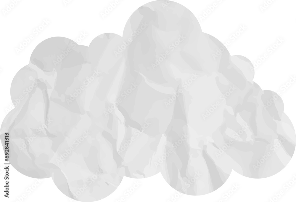 cloud paper art cloud paper art