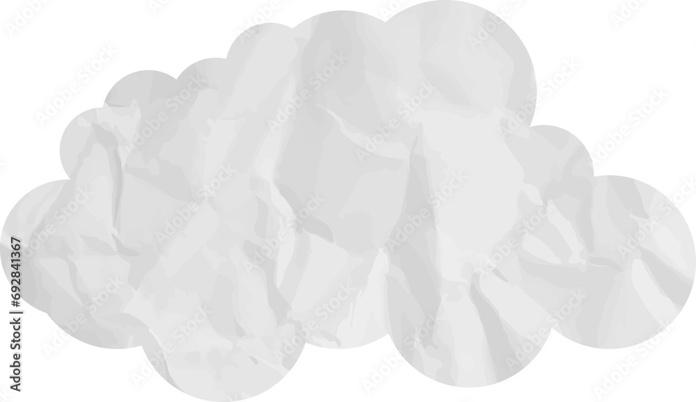 cloud paper art cloud paper art