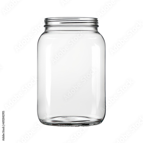 glass jar mockup isolated on transparent background,transparency 