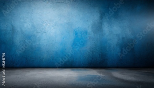 A Backdrop for Stories  A Blue Concrete Wall Sets the Scene for Your Photo Shoot