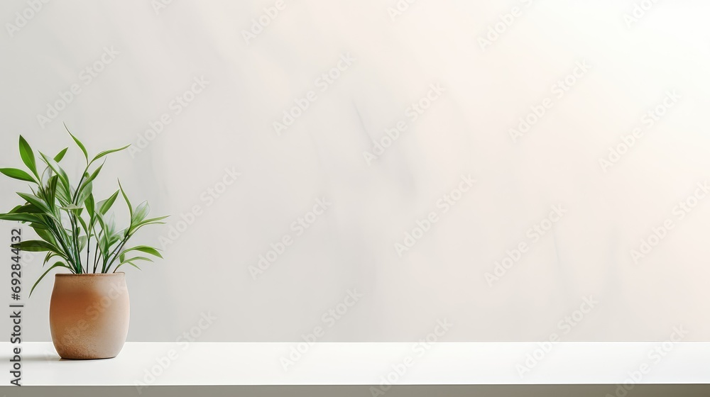 simplicity desk empty background illustration clean uncluttered, spacious serene, calm peaceful simplicity desk empty background - obrazy, fototapety, plakaty 